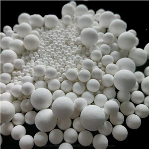 Sfera di supporto del catalizzatore a pellet in alluminio