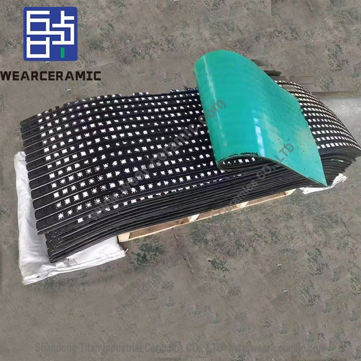 Rubber Ceramic Composite Wear Liners