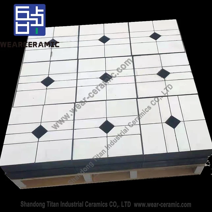 Rubber-ceramic Composite Chute Liners