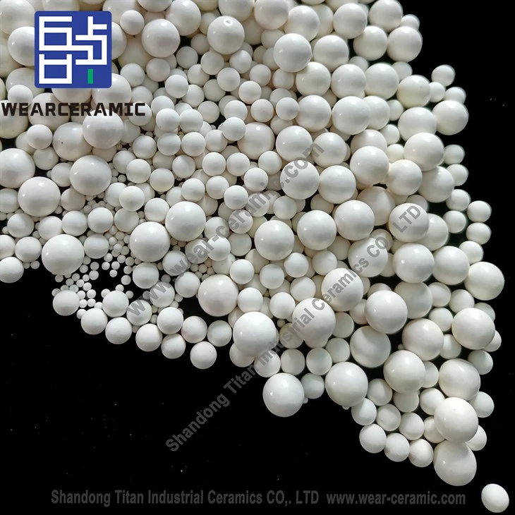 Sfera composita in alluminio allo zirconio a bassa usura per la macinazione