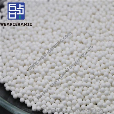Sfera di macinazione in ceramica inerte in allumina ad alta densità