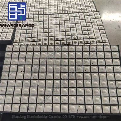 Piastra di rivestimento antiusura in ceramica ZTA
