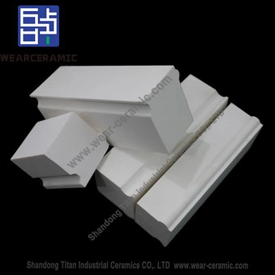 Mattone di rivestimento in ceramica ZTA resistente agli urti