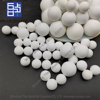 Sfera in ceramica inerte per applicazioni di gassificazione ad alta temperatura
